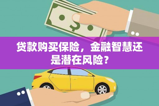 本溪贷款购买保险，金融智慧还是潜在风险？