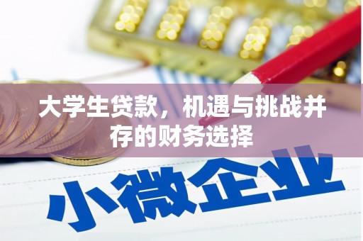 本溪大学生贷款，机遇与挑战并存的财务选择