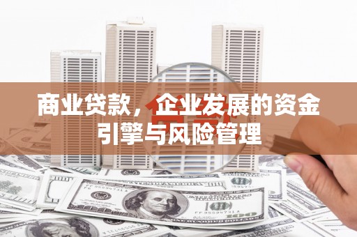 本溪商业贷款，企业发展的资金引擎与风险管理