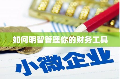 本溪如何明智管理你的财务工具