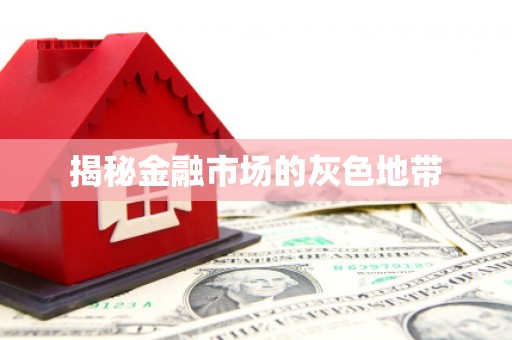 本溪揭秘金融市场的灰色地带